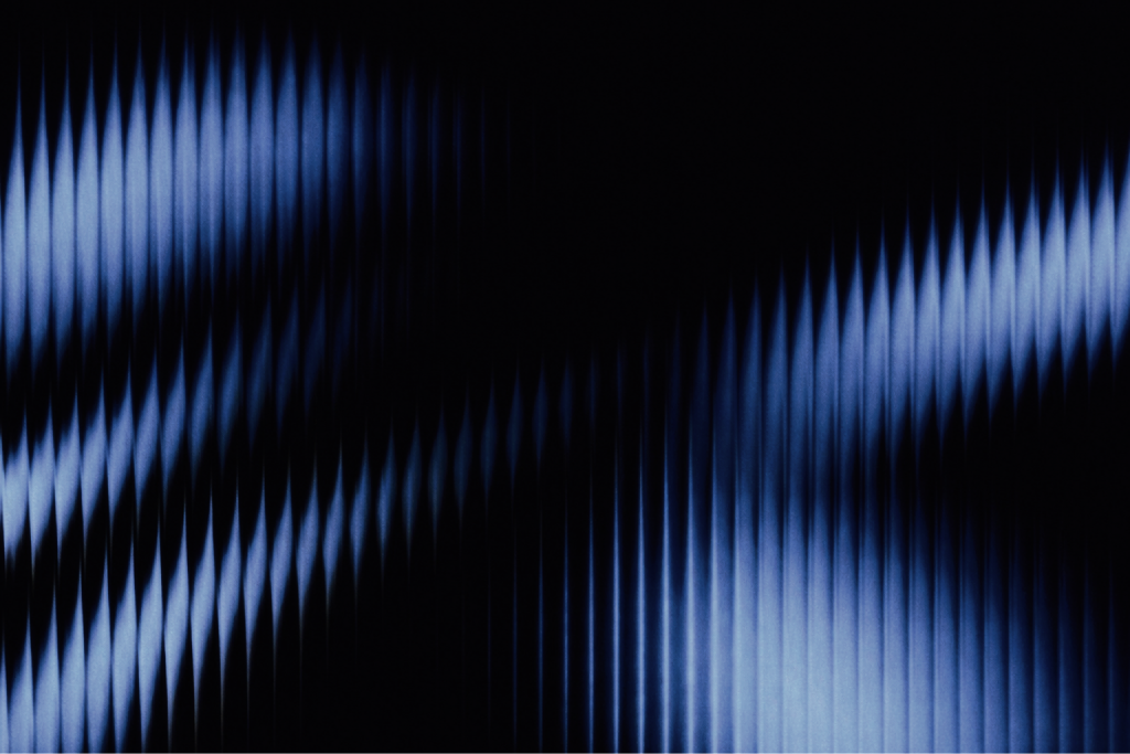 A sculptural abstract form